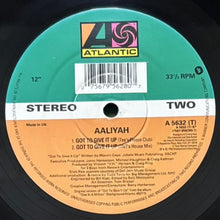 画像をギャラリービューアに読み込む, AALIYAH / GOT TO GIVE IT UP
