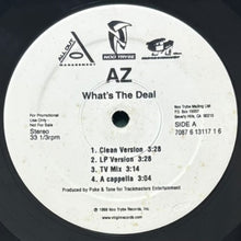 画像をギャラリービューアに読み込む, AZ / WHAT'S THE DEAL/TRADIN' PLACES
