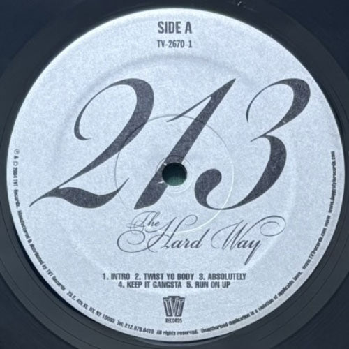 213 / THE HARD WAY – VINYL CHAMBER