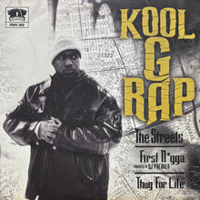 画像をギャラリービューアに読み込む, KOOL G RAP / THE STREETS/FIRST NIGGA (REMIX)/THUG FOR LIFE
