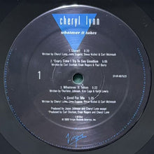 画像をギャラリービューアに読み込む, CHERYL LYNN / WHATEVER IT TAKES
