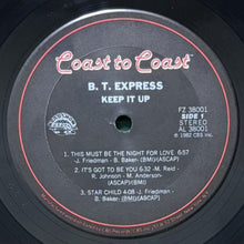 画像をギャラリービューアに読み込む, B.T. EXPRESS / KEEP IT UP
