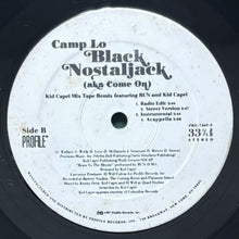 画像をギャラリービューアに読み込む, CAMP LO / BLACK NOSTALJACK (AKA COME ON)
