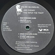 画像をギャラリービューアに読み込む, JOE CHEMAY BAND / THE RIPER THE FINER
