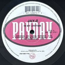 画像をギャラリービューアに読み込む, JAY-Z / IN MY LIFETIME/CAN'T GET WIT THAT
