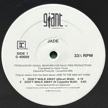 画像をギャラリービューアに読み込む, JADE / DON'T WALK AWAY
