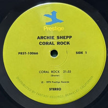 画像をギャラリービューアに読み込む, ARCHIE SHEPP / CORAL ROCK
