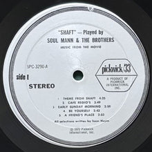 画像をギャラリービューアに読み込む, SOUL MANN &amp; THE BROTHERS / SHAFT
