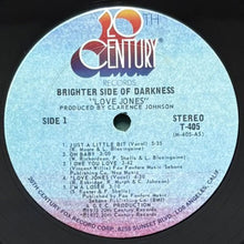 画像をギャラリービューアに読み込む, BRIGHTER SIDE OF DARKNESS / LOVE JONES
