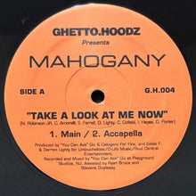 画像をギャラリービューアに読み込む, MAHOGANY / TAKE A LOOK AT ME NOW
