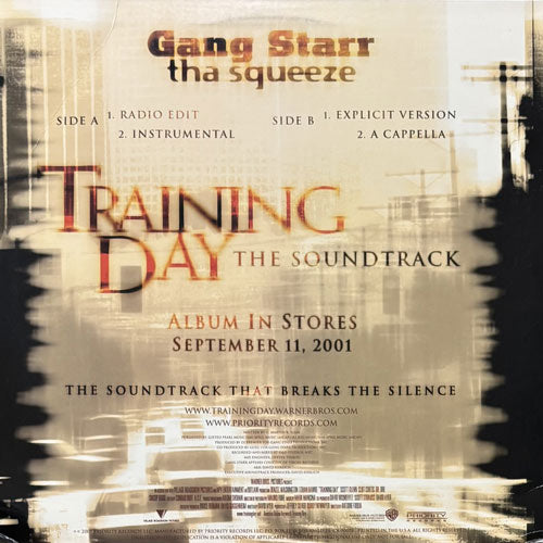 GANG STARR / THA SQUEEZE – VINYL CHAMBER