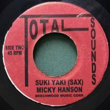 画像をギャラリービューアに読み込む, MARK HOLDER/MICKY HANSON / SOUND OF SILENCE/SUKI YAKI (SAX)
