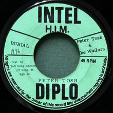 画像をギャラリービューアに読み込む, PETER TOSH &amp; THE WAILERS / BURIAL
