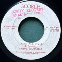 画像をギャラリービューアに読み込む, ERROL SCORCHER / DANCE ALL STYLE
