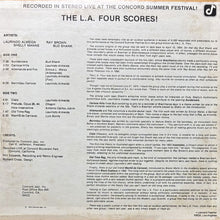 画像をギャラリービューアに読み込む, L.A. FOUR / SCORES!
