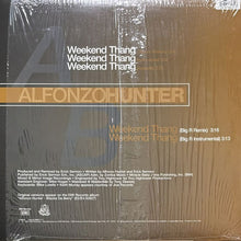 画像をギャラリービューアに読み込む, ALFONZO HUNTER / WEEKEND THANG
