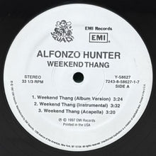 画像をギャラリービューアに読み込む, ALFONZO HUNTER / WEEKEND THANG
