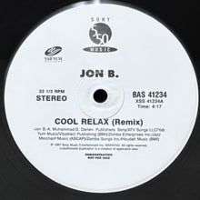 画像をギャラリービューアに読み込む, JON B. / COOL RELAX (REMIX)
