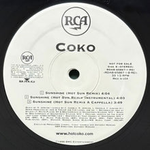 画像をギャラリービューアに読み込む, COKO / TRIFLIN'/SUNSHINE (REMIX)
