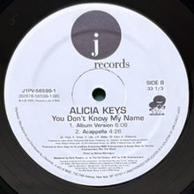 画像をギャラリービューアに読み込む, ALICIA KEYS / YOU DON'T KNOW MY NAME
