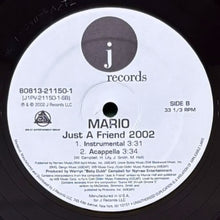 画像をギャラリービューアに読み込む, MARIO / JUST A FRIEND 2002
