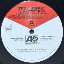 画像をギャラリービューアに読み込む, TREY SONGZ / GOTTA MAKE IT REMIX/UR BEHIND
