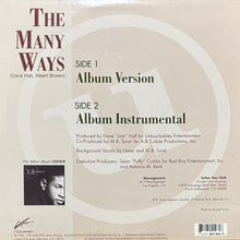 画像をギャラリービューアに読み込む, USHER / THE MANY WAYS
