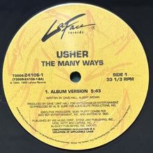 画像をギャラリービューアに読み込む, USHER / THE MANY WAYS
