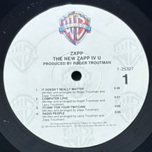 画像をギャラリービューアに読み込む, ZAPP / THE NEW ZAPP IV U
