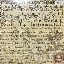 画像をギャラリービューアに読み込む, NAS / THE WORLD IS YOURS

