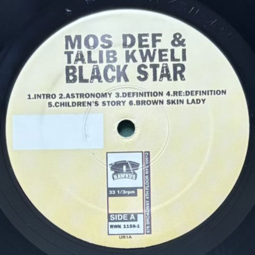 BLACK STAR / MOS DEF & TALIB KWELI ARE BLACK STAR – VINYL CHAMBER