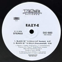 画像をギャラリービューアに読み込む, EAZY-E / BLACK NI**A KILLA
