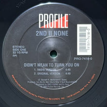 画像をギャラリービューアに読み込む, 2ND II NONE / DIDN'T MEAN TO TURN YOU ON
