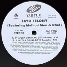 画像をギャラリービューアに読み込む, JAYO FELONY featuring METHOD MAN &amp; DMX / WHATCHA GONNA DO
