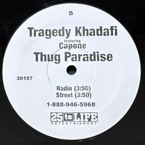 TRAGEDY KHADAFI / TRUE CONFESSIONS/THUG PARADISE – VINYL CHAMBER