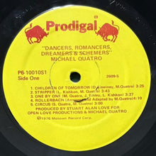 画像をギャラリービューアに読み込む, MICHAEL QUATRO / DANCERS, ROMANCERS, DREAMERS &amp; SCHEMERS
