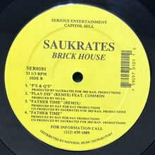 画像をギャラリービューアに読み込む, SAUKRATES / BRICK HOUSE EP
