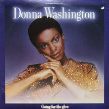 画像をギャラリービューアに読み込む, DONNA WASHINGTON / GOING FOR THE GLOW
