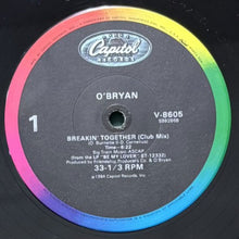 画像をギャラリービューアに読み込む, O'BRYAN / BREAKIN' TOGETHER
