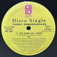 画像をギャラリービューアに読み込む, TEDDY PENDERGRASS / IF YOU KNOW LIKE I KNOW/TURN OFF THE LIGHTS
