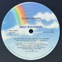 画像をギャラリービューアに読み込む, BOBBY BROWN / ON OUR OWN

