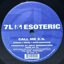 画像をギャラリービューアに読み込む, 7L &amp; ESOTERIC / CALL ME E.S./THE SOUL PURPOSE

