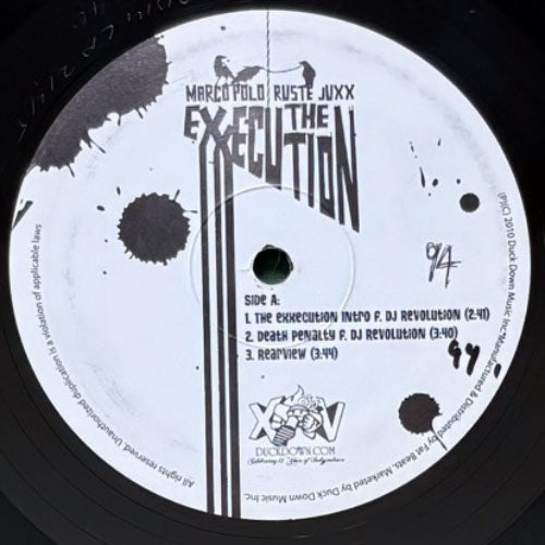 MARCO POLO & RUSTE JUXX / THE EXXECUTION – VINYL CHAMBER