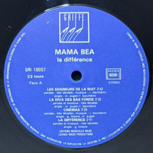 画像をギャラリービューアに読み込む, MAMA BEA / LA DIFFERENCE
