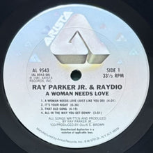 画像をギャラリービューアに読み込む, RAY PARKER JR. &amp; RAYDIO / A WOMAN NEEDS LOVE
