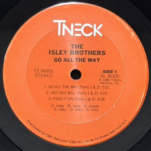 画像をギャラリービューアに読み込む, ISLEY BROTHERS / GO ALL THE WAY
