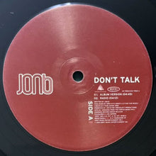画像をギャラリービューアに読み込む, JON B. / DON'T TALK
