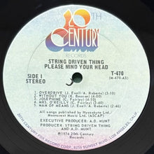 画像をギャラリービューアに読み込む, STRING DRIVEN THING / PLEASE MIND YOUR HEAD
