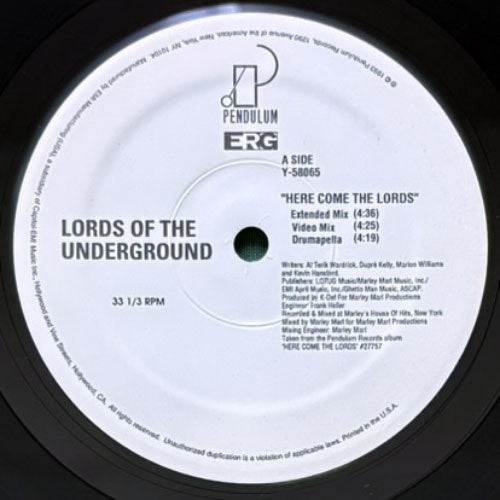 LORDS OF THE UNDERGROUND / HERE COME THE LORDS/LORD JAZZ HIT ME
