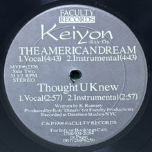 画像をギャラリービューアに読み込む, KEIYON / SO GLAD YOU CHOSE ME/THE AMERICAN DREAM/THOUGHT U KNEW
